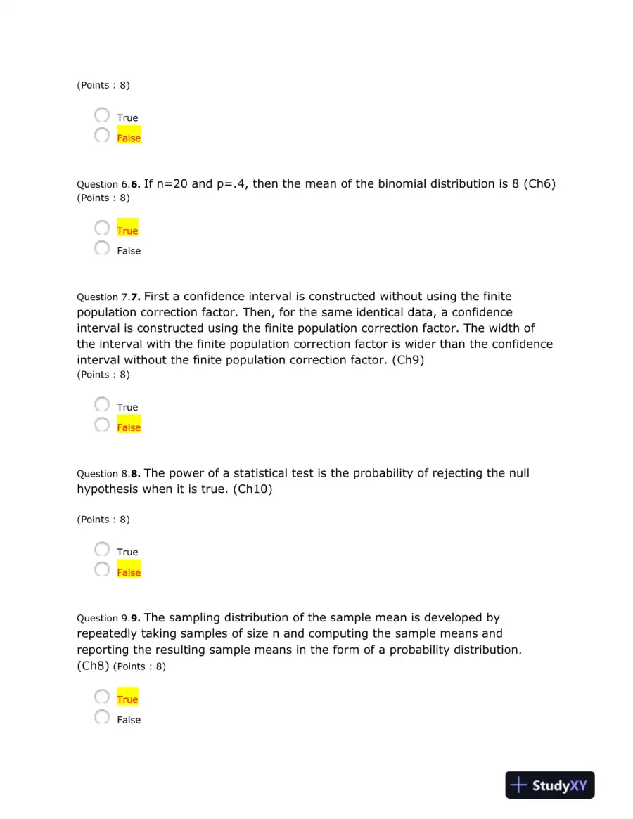 Statistics and Probability: Comprehensive Assignment on Hypothesis Testing, Confidence Intervals, and Distribution Analysis, page 3
