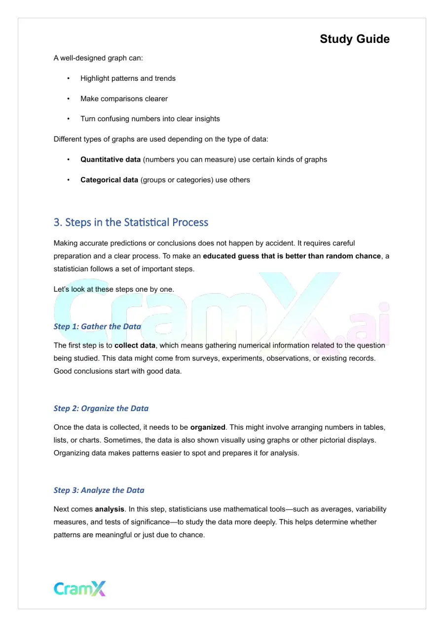 Statistics - Introduction to Statistics, page 3