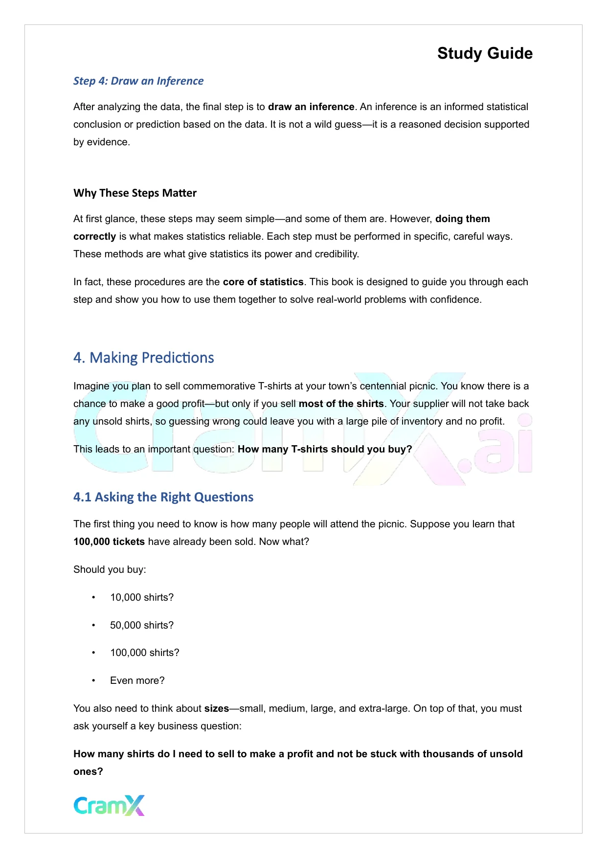 Statistics - Introduction to Statistics - Page 4 preview image