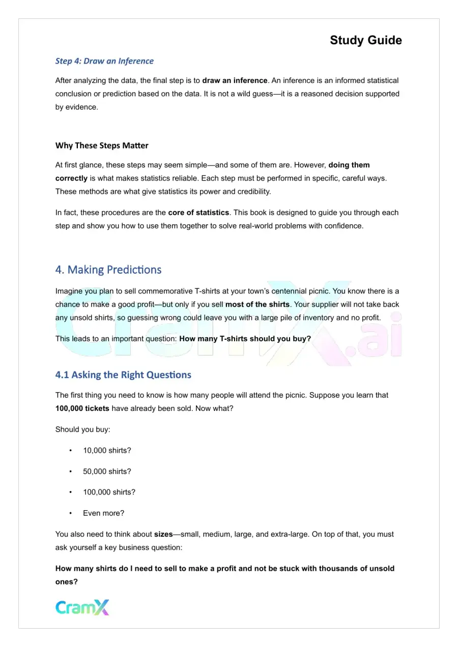Statistics - Introduction to Statistics, page 4