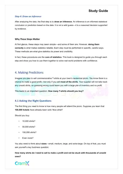 Statistics - Introduction to Statistics - Page 4 preview image