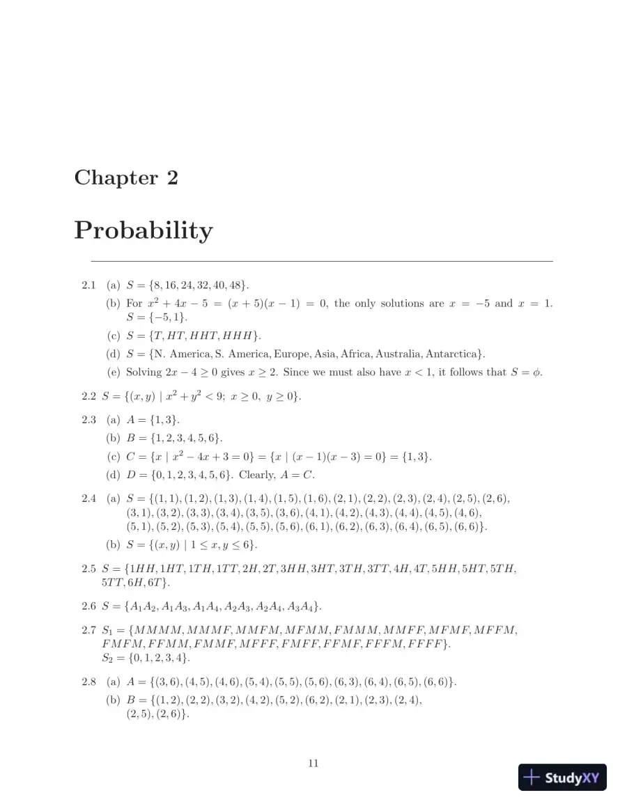 Solution Manual For Probability And Statistics For Engineers And Scientists, 9th Edition, page 13