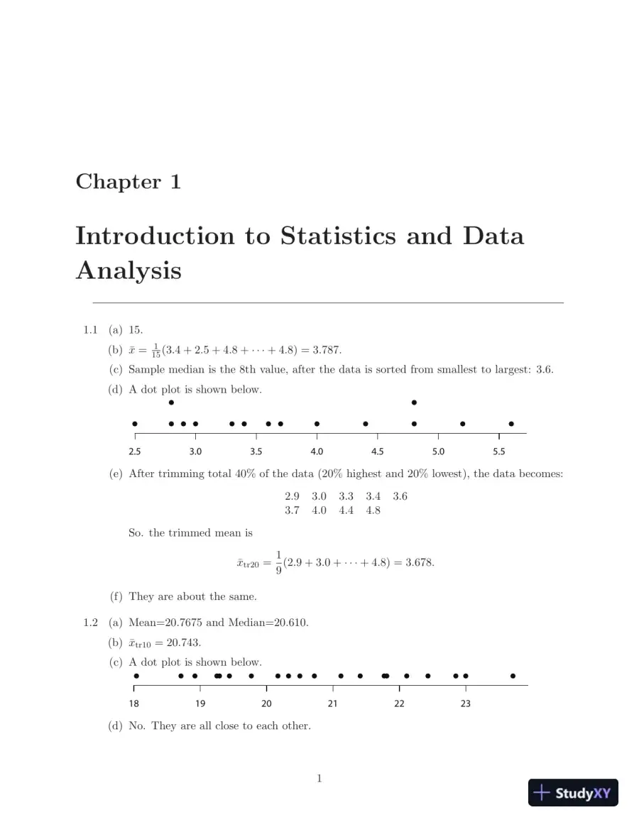 Solution Manual For Probability And Statistics For Engineers And Scientists, 9th Edition, page 3