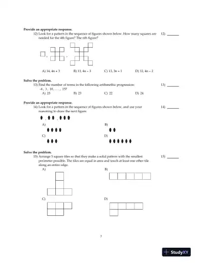 Test Bank for Differential Equations and Boundary Value Problems: Computing and Modeling, 5th Edition - Page 4 preview image