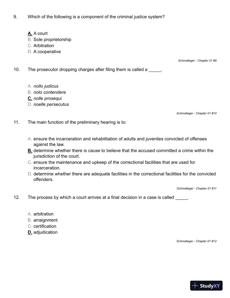 Corrections in the 21st Century 7th Edition Test Bank, page 11