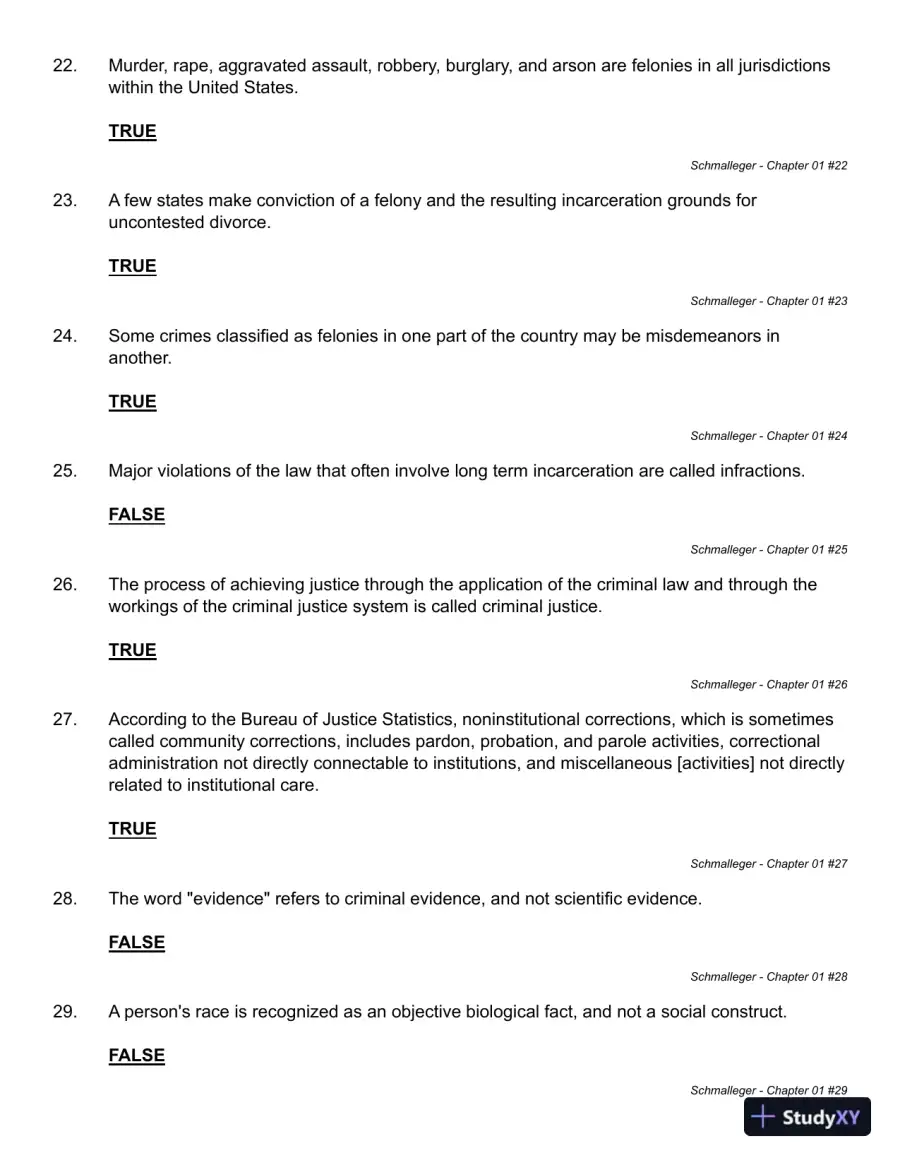 Corrections in the 21st Century 7th Edition Test Bank, page 14