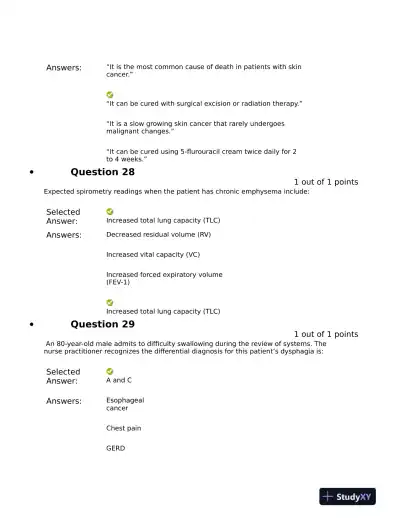 NURS 6531 Pharmacology Midterm Exam With Answers (101 Solved Questions) - Page 14 preview image
