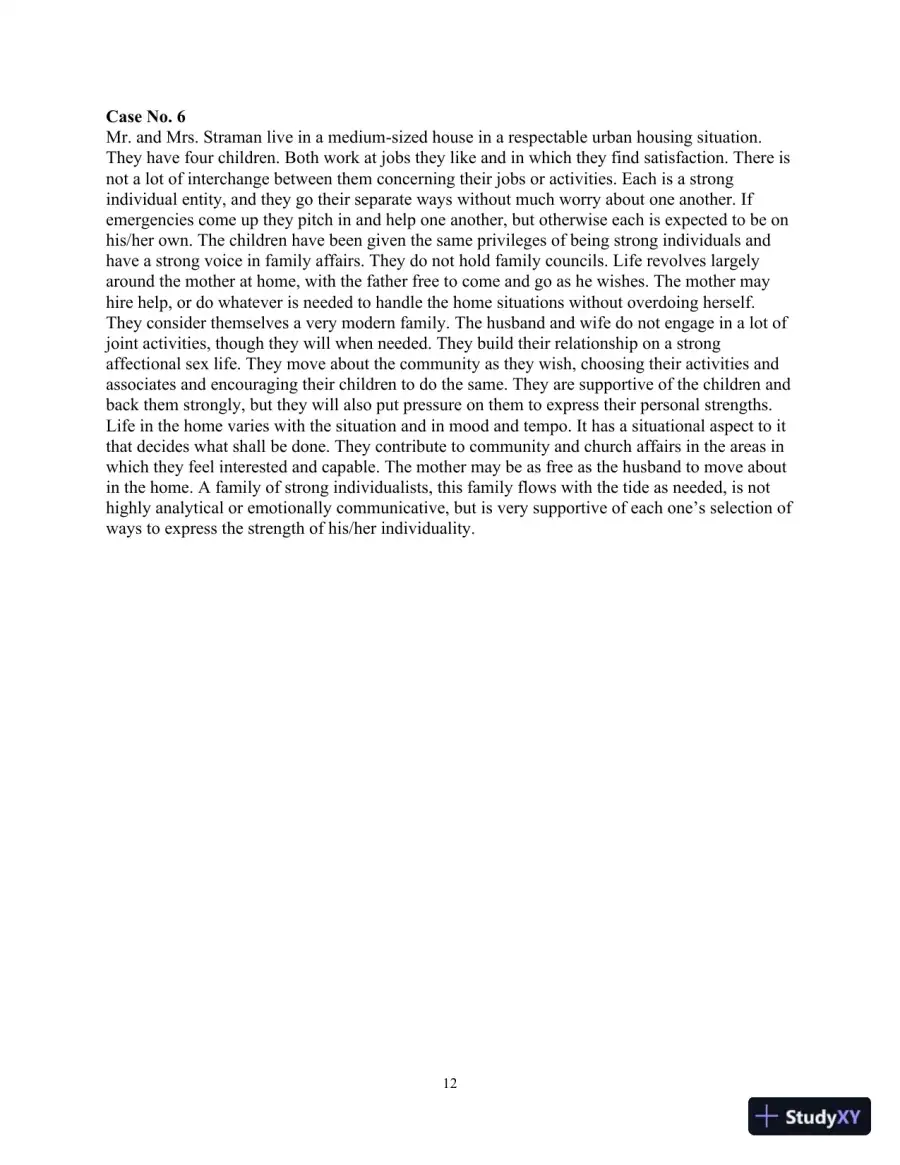 Class Notes for Marriages, Families, and Intimate Relationships, 4th Edition, page 15