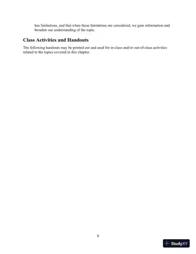 Class Notes for Marriages, Families, and Intimate Relationships, 4th Edition - Page 26 preview image