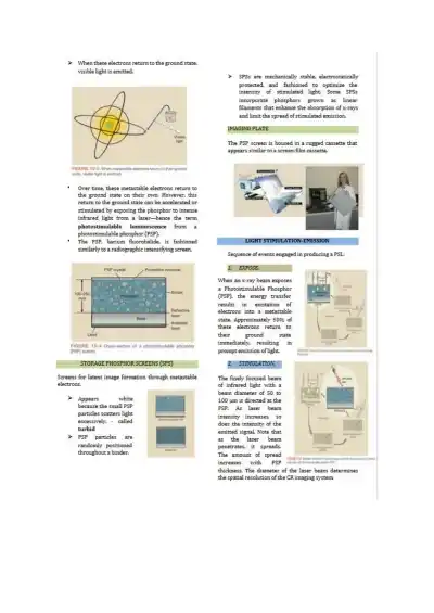 Computed and digital radiography notes - Page 2 preview image