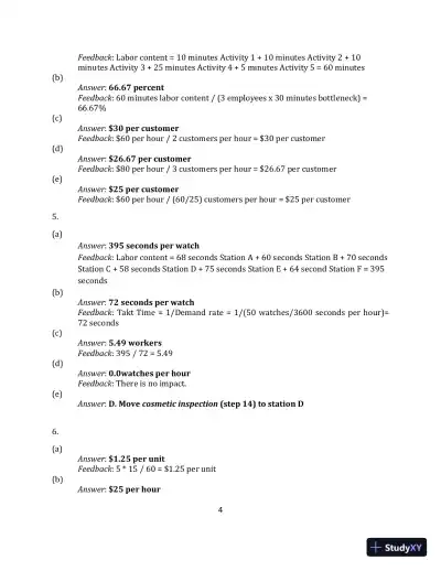 Operations Management, (Mcgraw-hill Education Operations and Decision Sciences) 1st Edition Solution Manual - Page 24 preview image