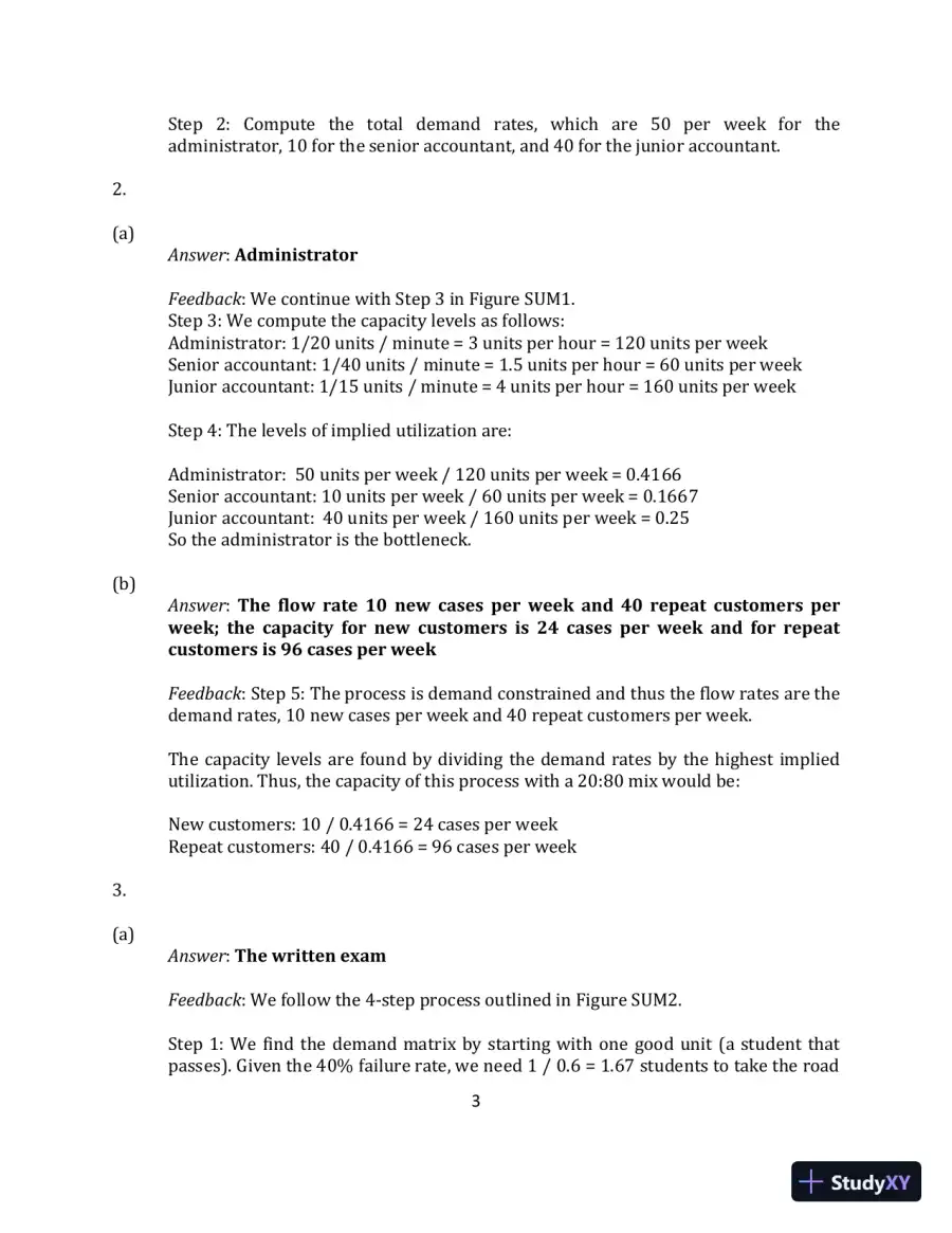 Operations Management, (Mcgraw-hill Education Operations and Decision Sciences) 1st Edition Solution Manual, page 29