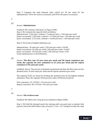 Operations Management, (Mcgraw-hill Education Operations and Decision Sciences) 1st Edition Solution Manual - Page 29 preview image