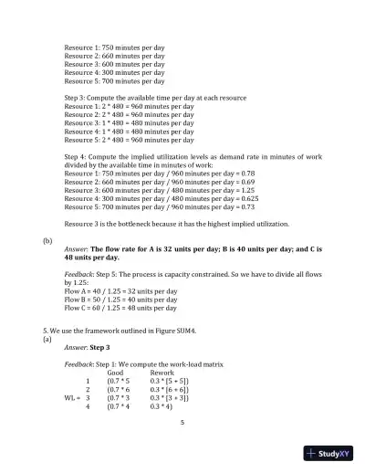 Operations Management, (Mcgraw-hill Education Operations and Decision Sciences) 1st Edition Solution Manual - Page 31 preview image