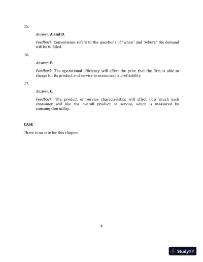 Operations Management, (Mcgraw-hill Education Operations and Decision Sciences) 1st Edition Solution Manual - Page 5 preview image