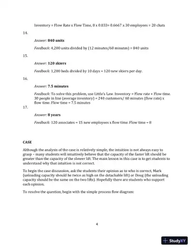 Operations Management, (Mcgraw-hill Education Operations and Decision Sciences) 1st Edition Solution Manual - Page 9 preview image