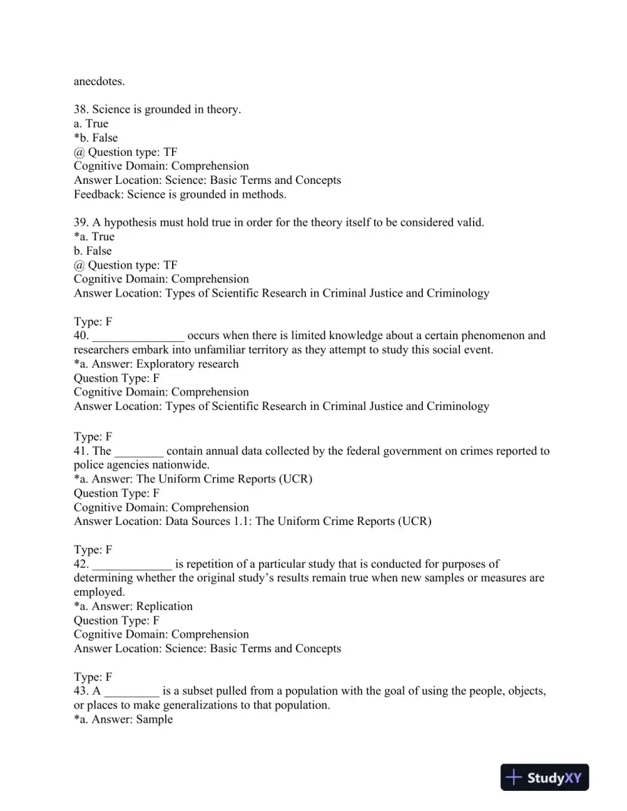 Statistics for Criminology and Criminal Justice Second Edition Test Bank, page 10