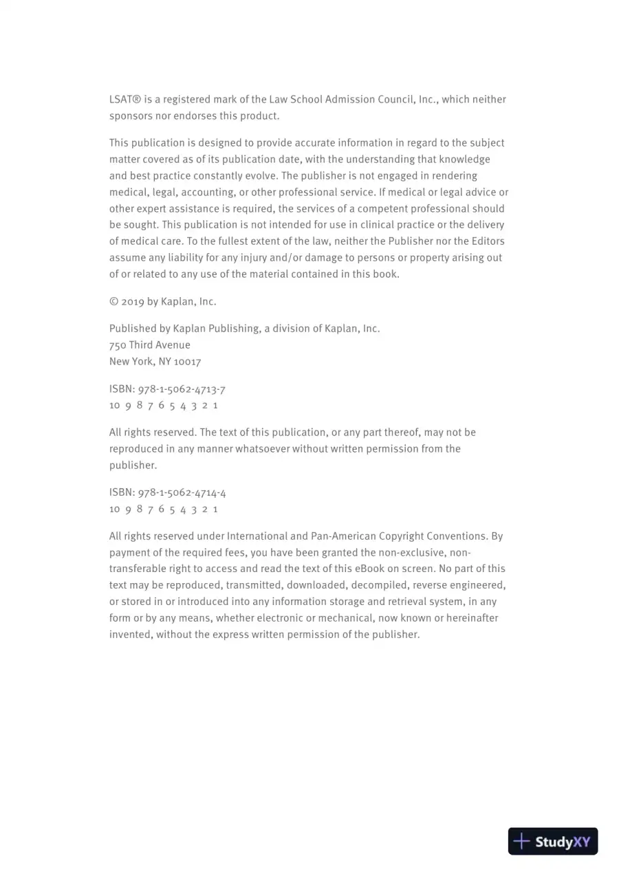 LSAT PrepTest 84 Unlocked: Exclusive Data + Analysis + Explanations (2019), page 4
