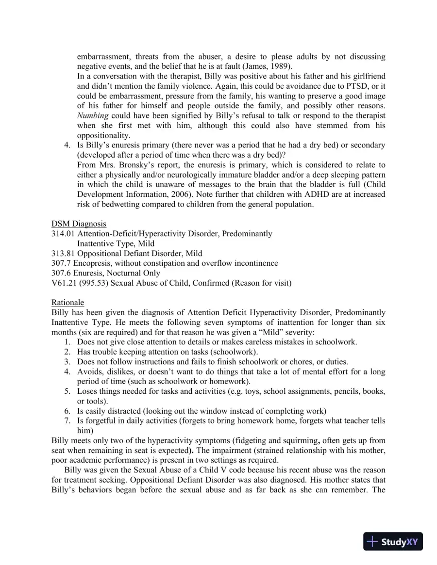 Solution Manual for Mental Health in Social Work: A Casebook on Diagnosis and Strengths Based Assessment, 3rd Edition, page 15