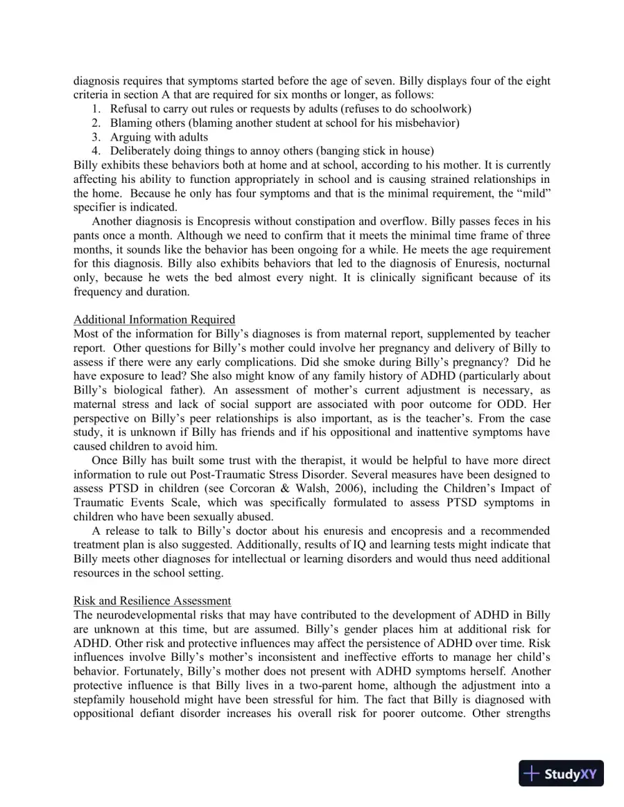Solution Manual for Mental Health in Social Work: A Casebook on Diagnosis and Strengths Based Assessment, 3rd Edition, page 16