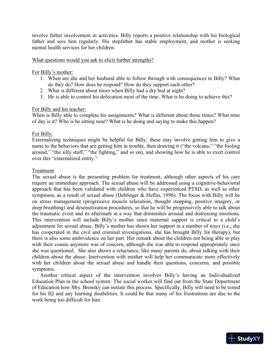 Solution Manual for Mental Health in Social Work: A Casebook on Diagnosis and Strengths Based Assessment, 3rd Edition, page 17