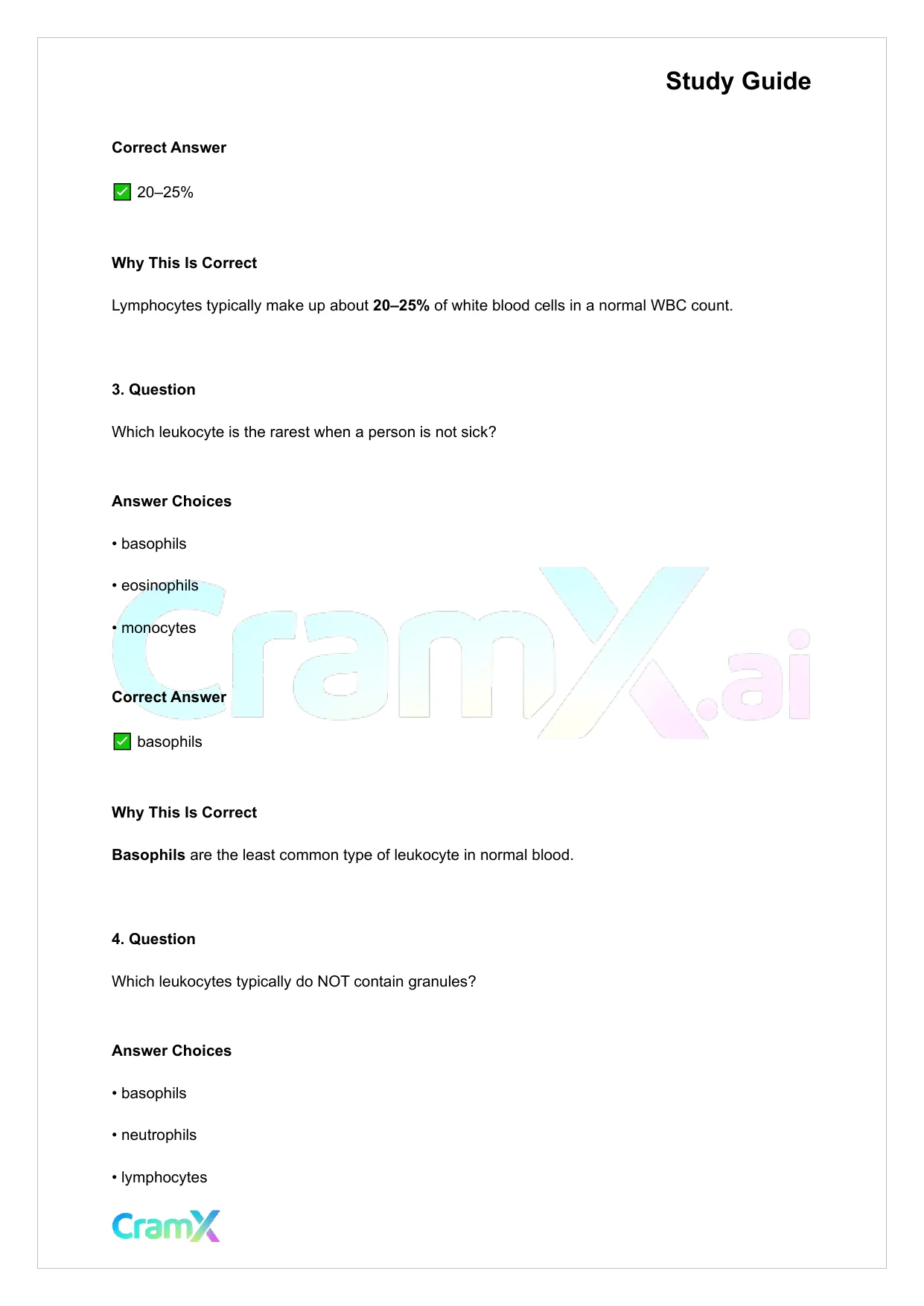 Anatomy and Physiology - The Cardiovascular System - Page 2 preview image