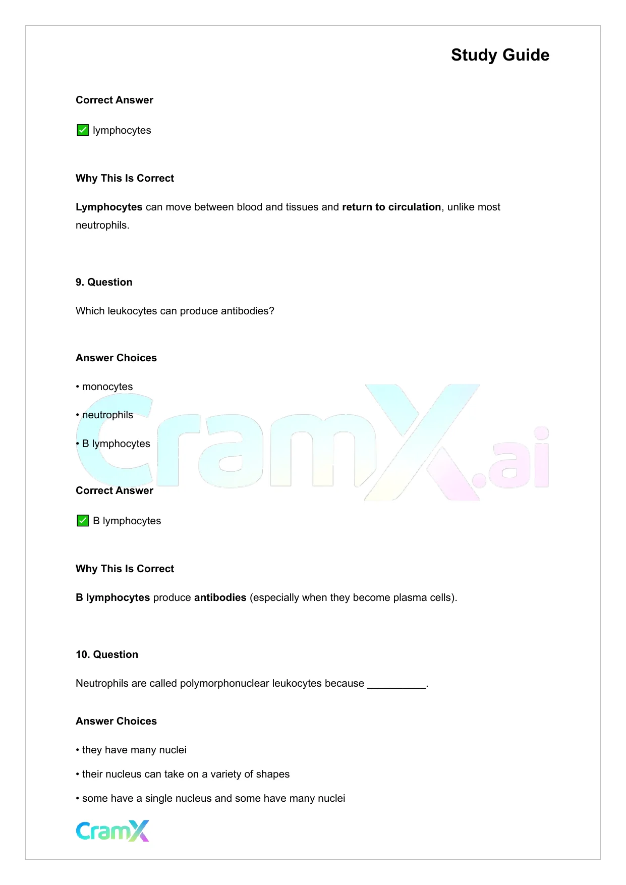 Anatomy and Physiology - The Cardiovascular System - Page 5 preview image