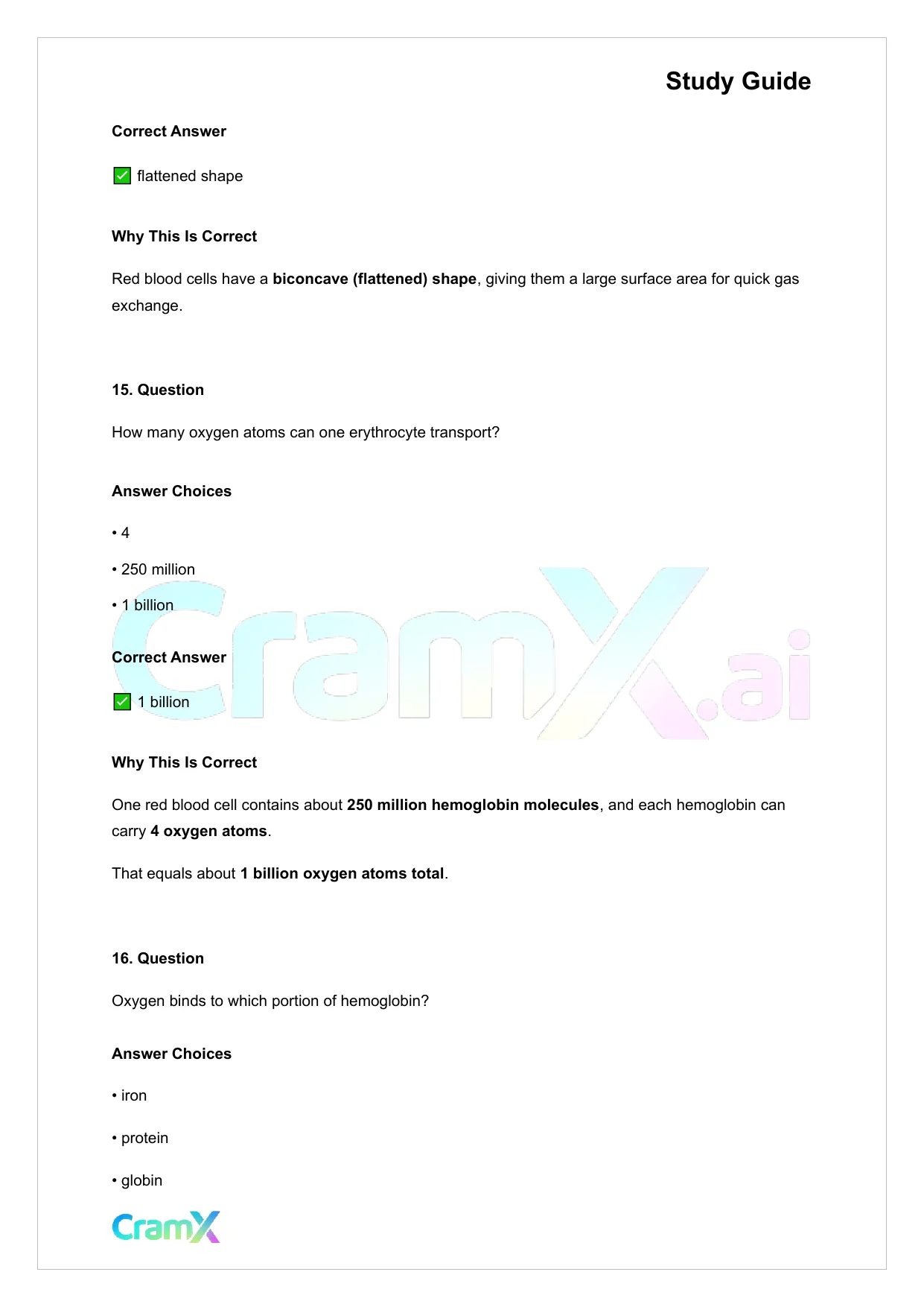 Anatomy and Physiology - The Cardiovascular System - Page 8 preview image