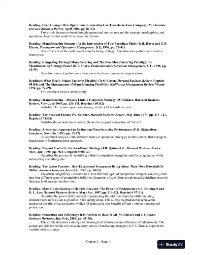 Operations Management for MBAs, 5th Edition Solution Manual - Page 15 preview image