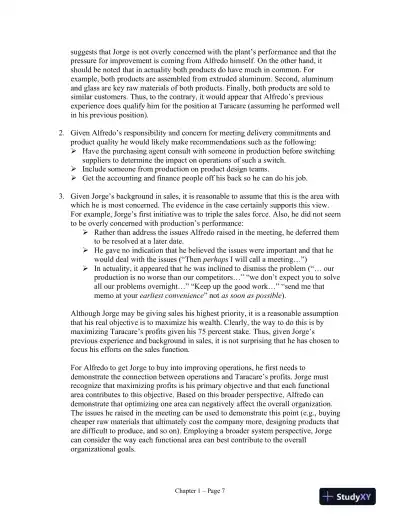 Operations Management for MBAs, 5th Edition Solution Manual - Page 8 preview image