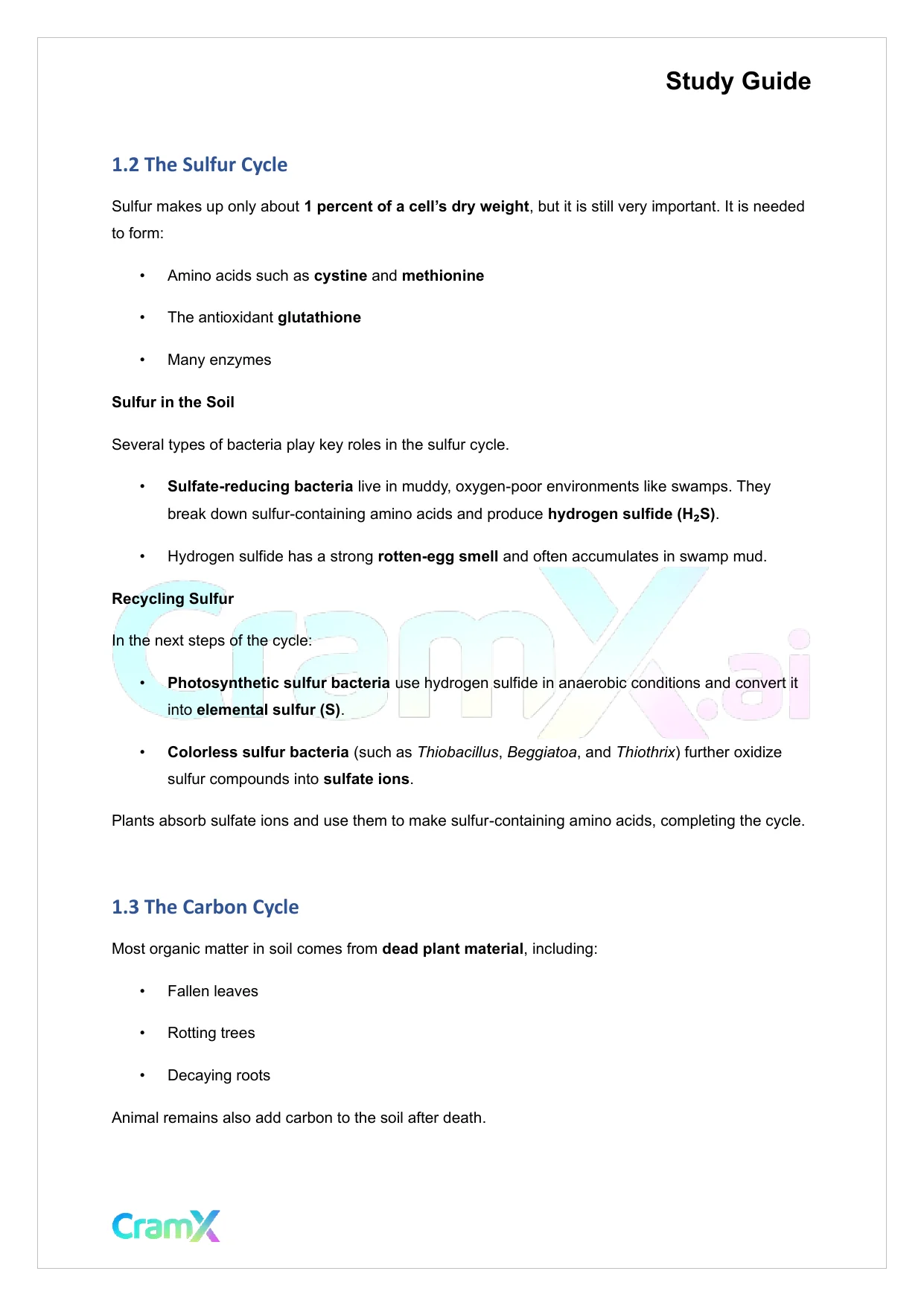 Microbiology - Soil Microbiology - Page 2 preview image