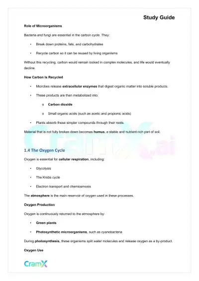 Microbiology - Soil Microbiology - Page 3 preview image
