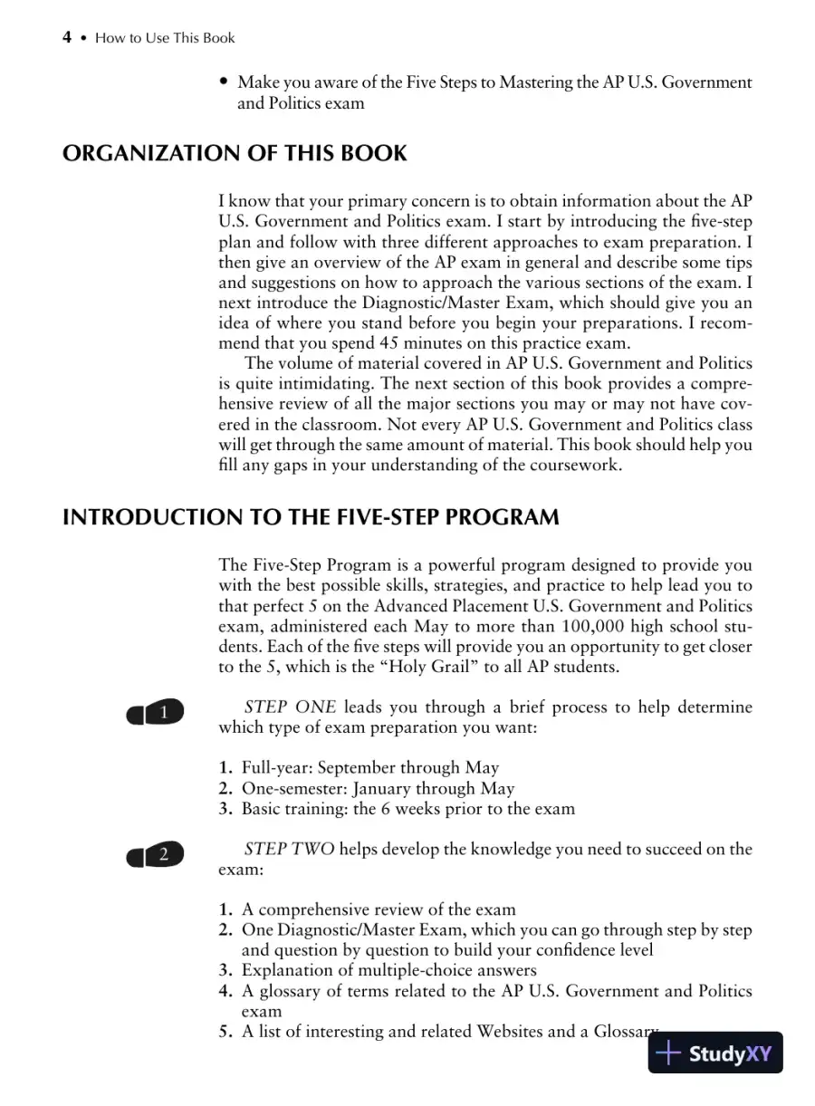 5 Steps to a 5 on the AP: U.S. Government and Politics (2003), page 21