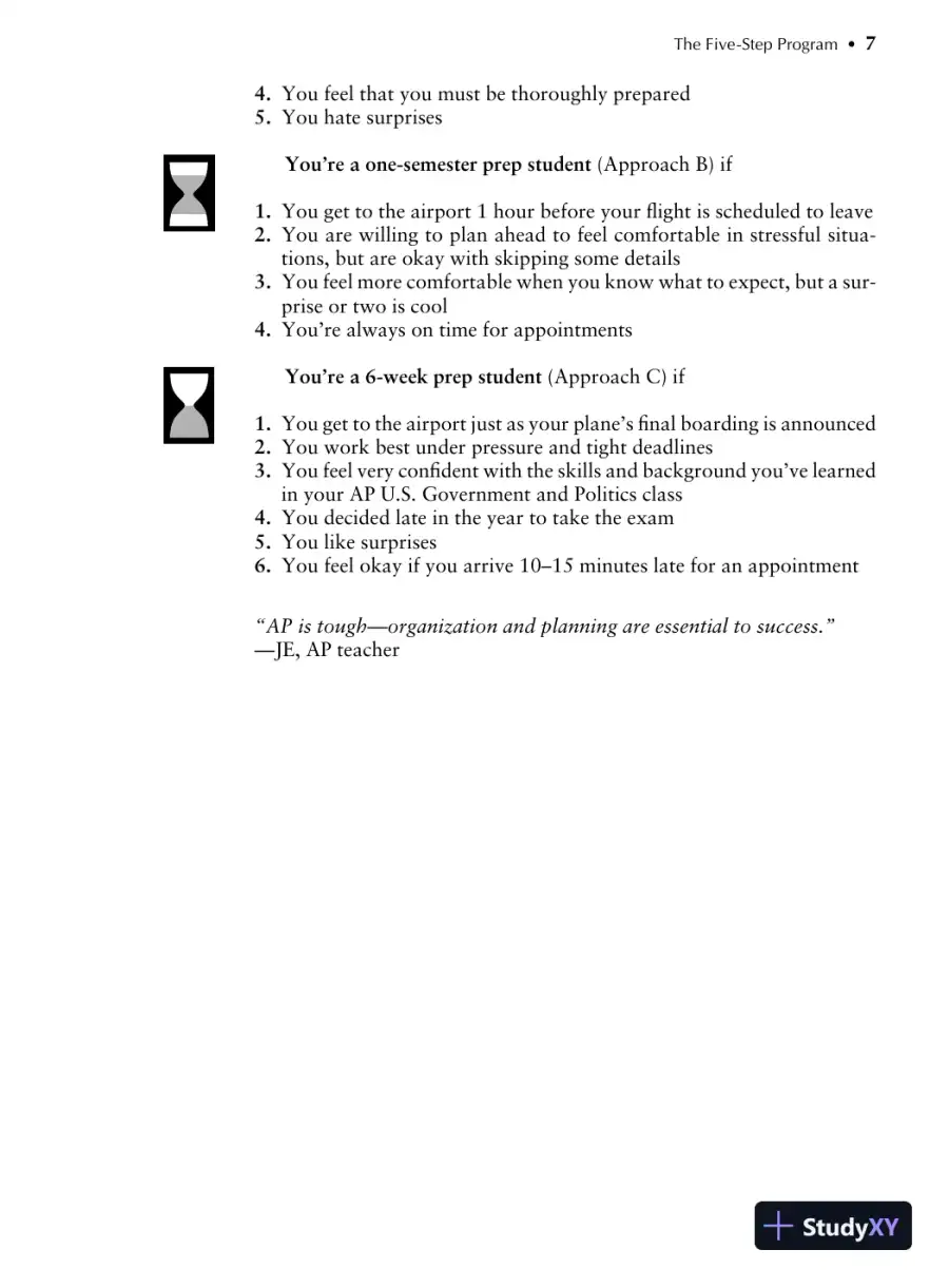 5 Steps to a 5 on the AP: U.S. Government and Politics (2003), page 24