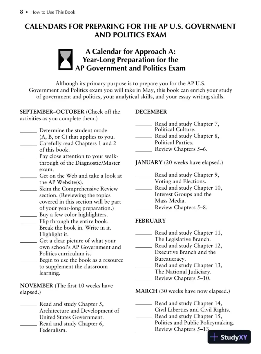 5 Steps to a 5 on the AP: U.S. Government and Politics (2003), page 25