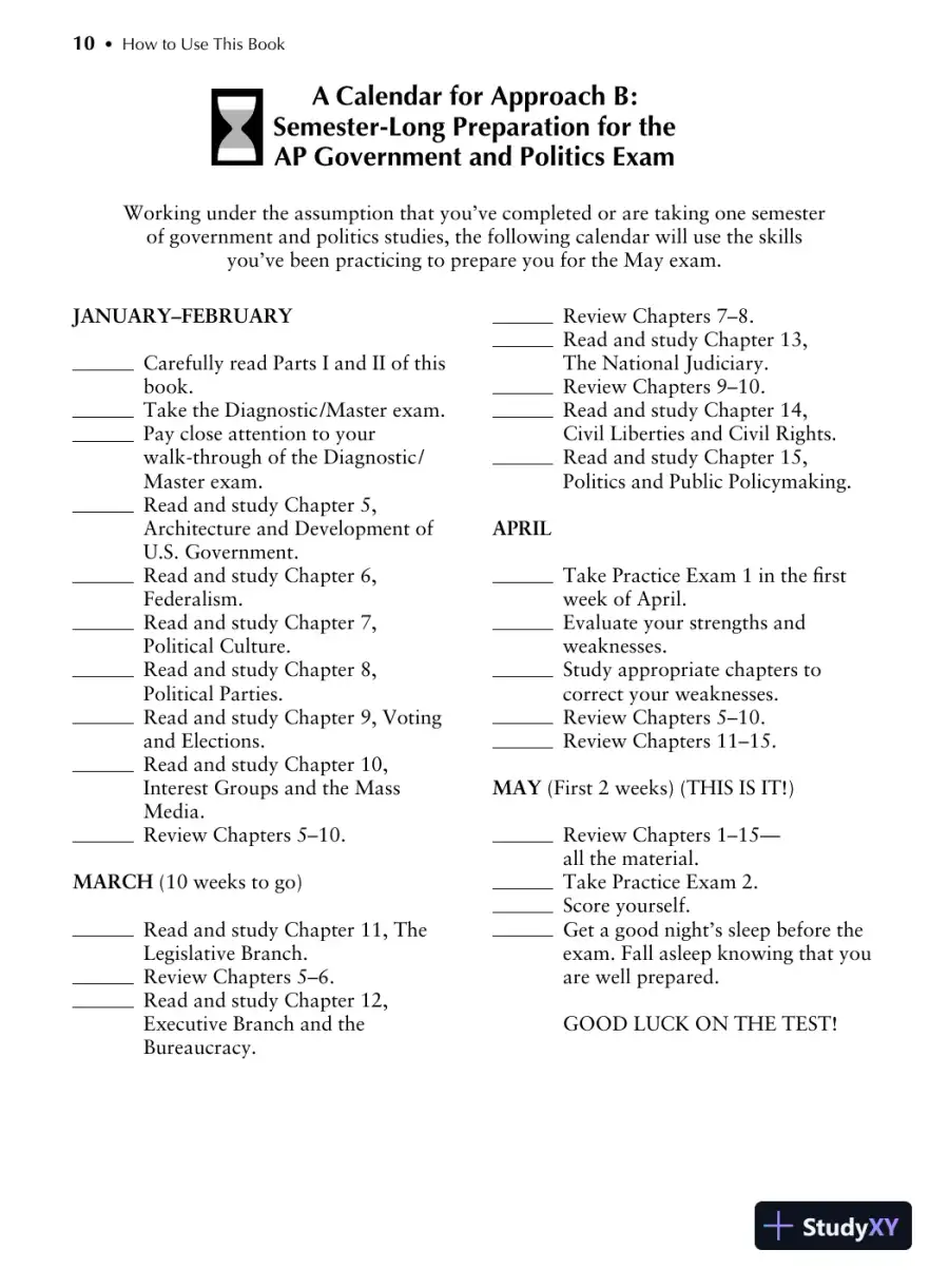 5 Steps to a 5 on the AP: U.S. Government and Politics (2003), page 27