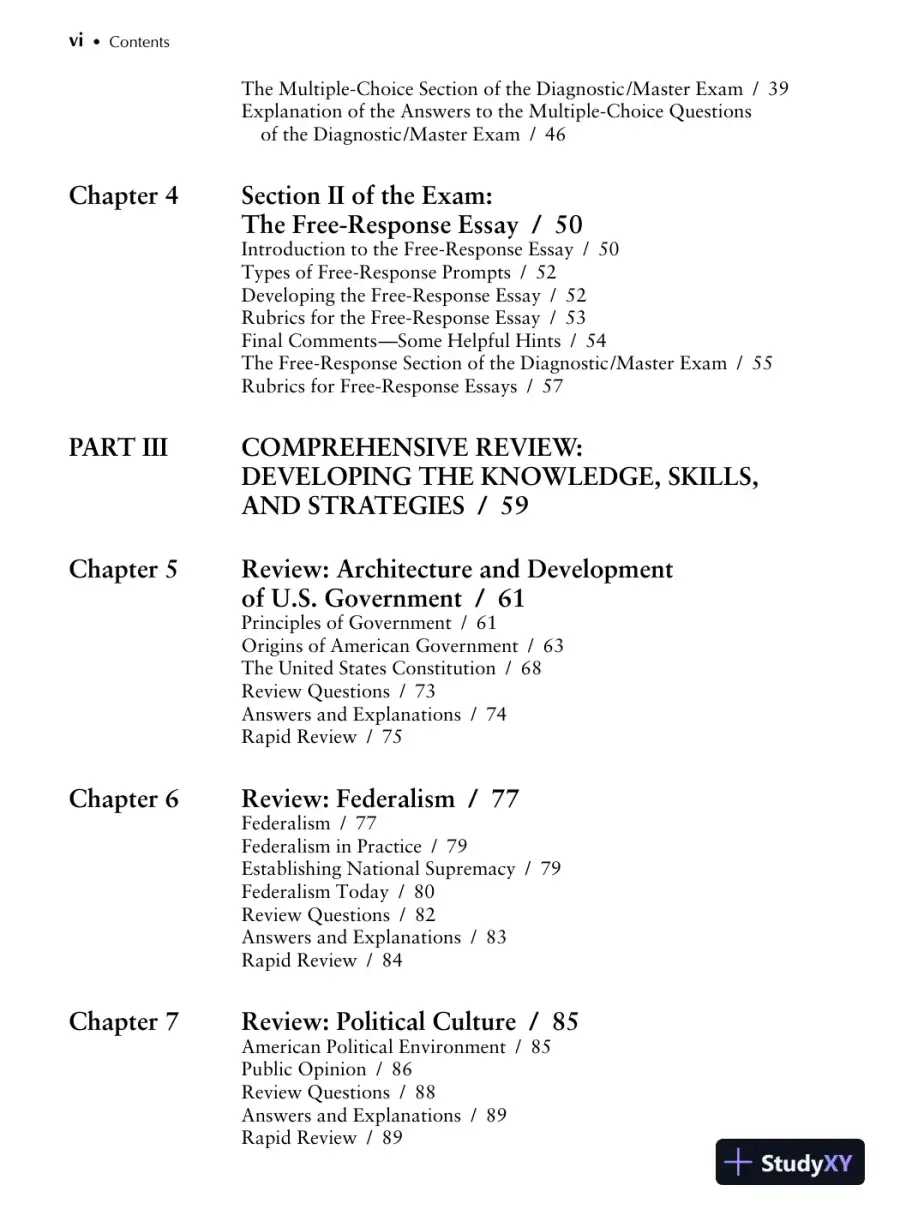 5 Steps to a 5 on the AP: U.S. Government and Politics (2003), page 9