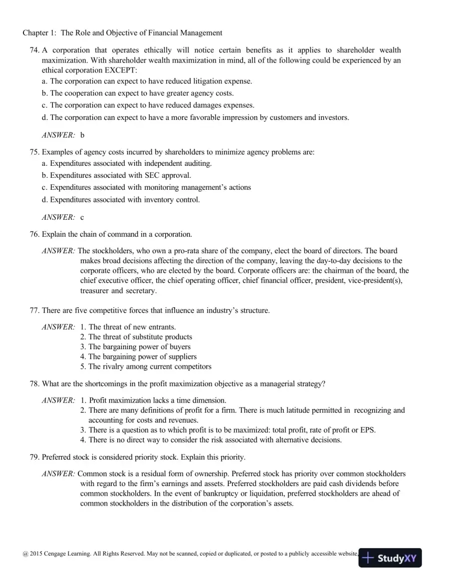 Test Bank For Contemporary Financial Management, 13th Edition, page 16