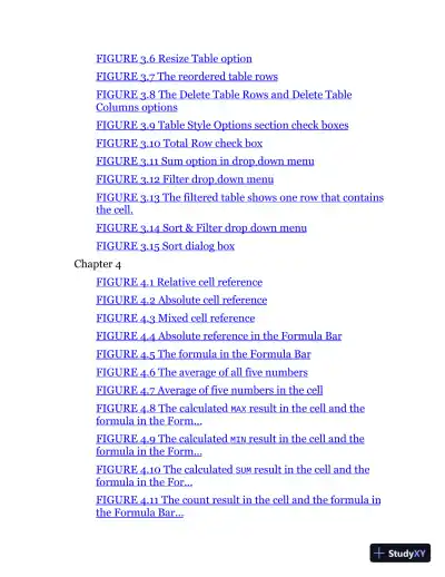 MCA Microsoft Office Specialist Study Guide: Excel Associate Exam MO-200 (2021) - Page 9 preview image