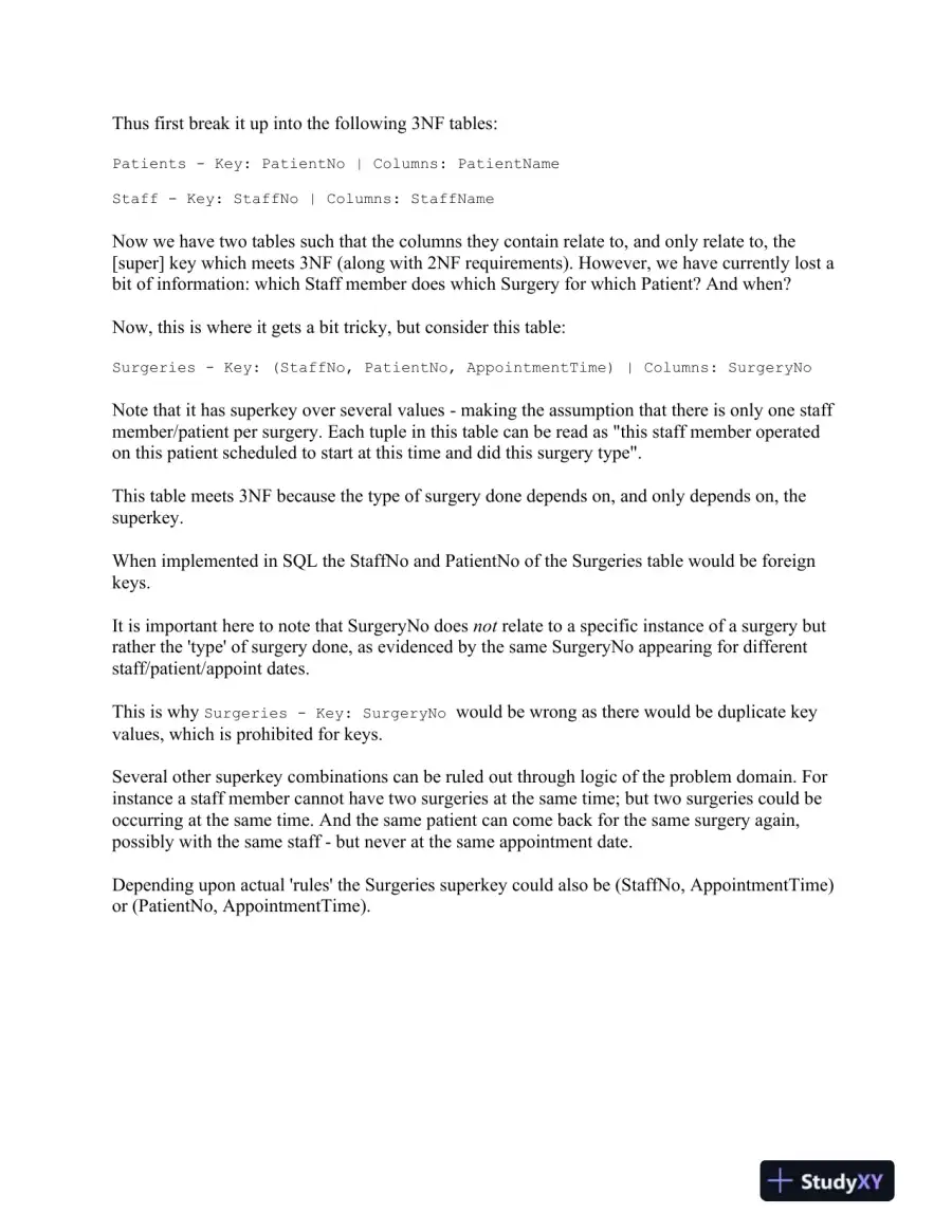 DBST 651 Midterm Part II: Database Normalization and Integrity Analysis, page 3