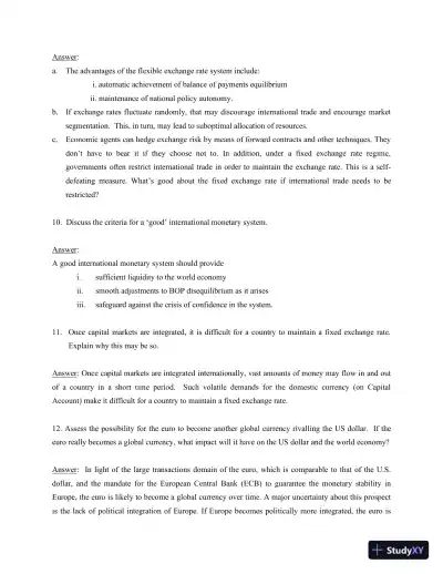 International Financial Management: Canadian Perspective 3rd Edition Solution Manual - Page 16 preview image