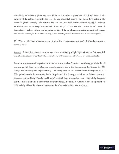 International Financial Management: Canadian Perspective 3rd Edition Solution Manual - Page 17 preview image