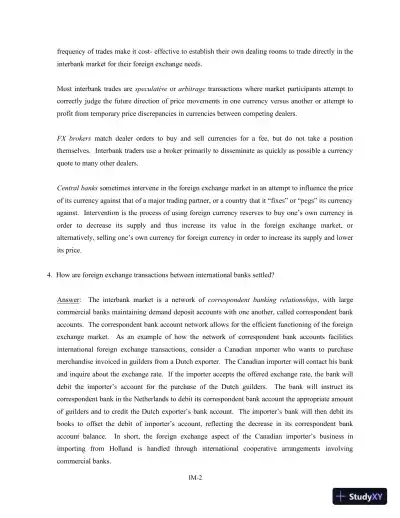 International Financial Management: Canadian Perspective 3rd Edition Solution Manual - Page 28 preview image