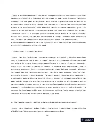 International Financial Management: Canadian Perspective 3rd Edition Solution Manual - Page 4 preview image