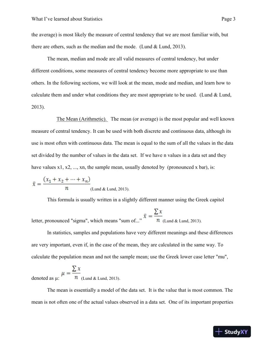 BUS 308 Statistics for Managers, page 4