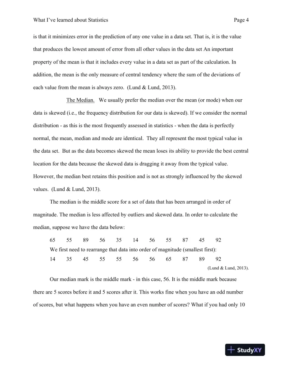 BUS 308 Statistics for Managers, page 5