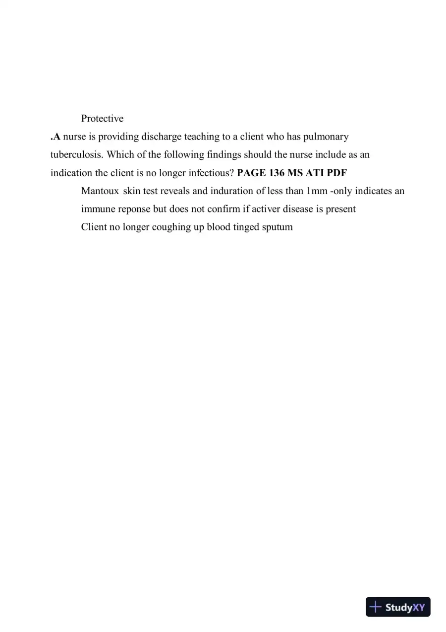 2022-2023 ATI RN Medical Surgical Nursing Proctored Exam With Answers (93 Solved Questions), page 8