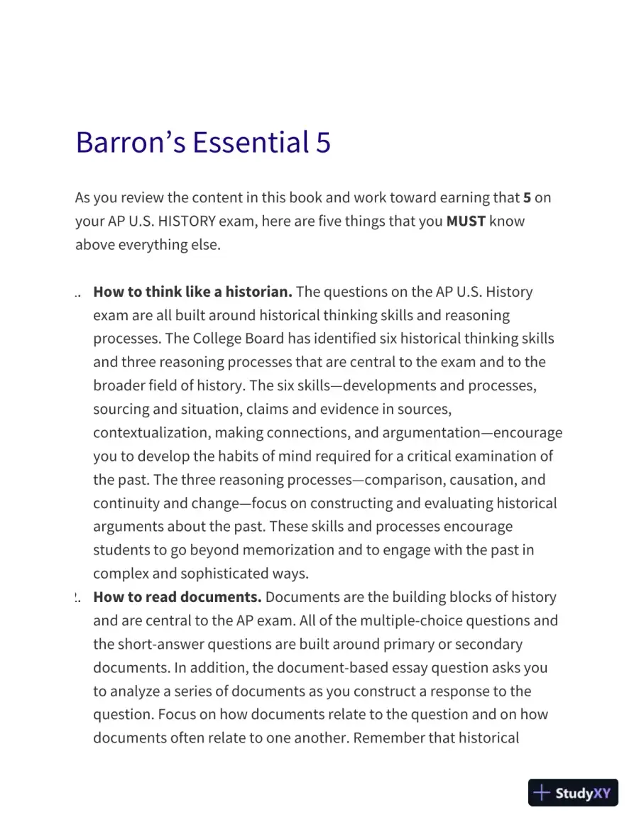 AP US History Premium: With 5 Practice Tests (2020), page 14