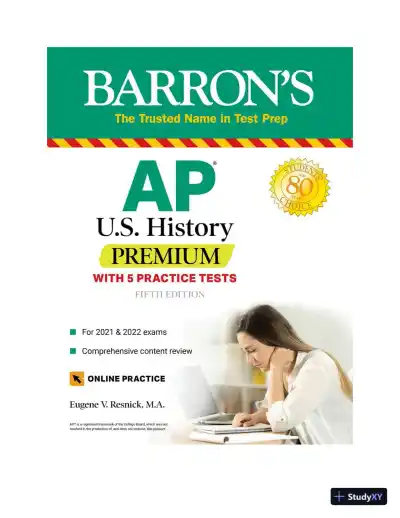 AP US History Premium: With 5 Practice Tests (2020) - Page 3 preview image