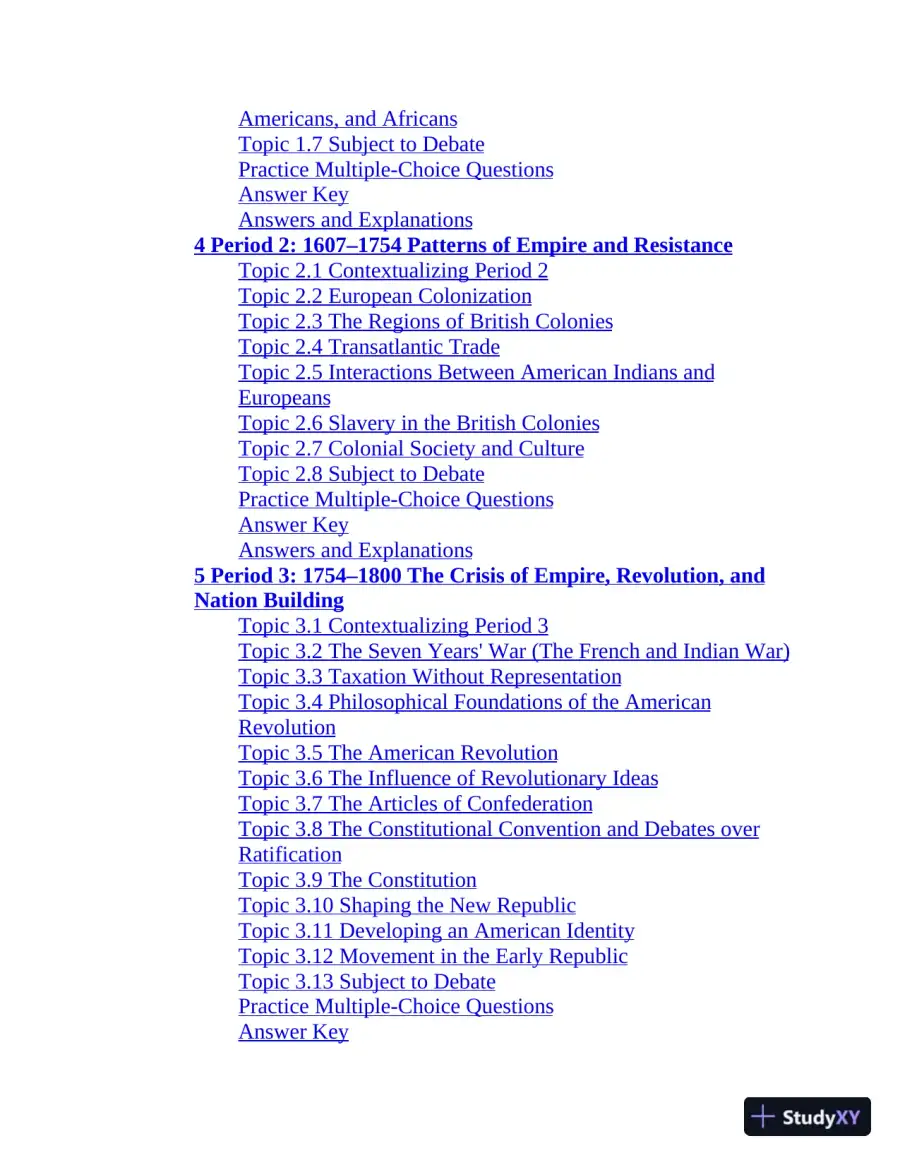 AP US History Premium: With 5 Practice Tests (2020), page 7